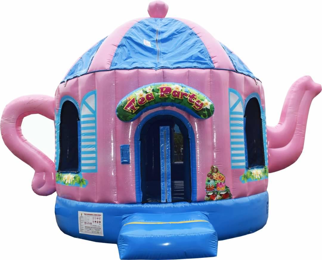 Actual Wow Inflatables Teapot Bounce rental unit
