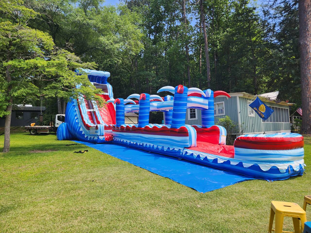 Gulf of America premium inflatable water slide from Wow Inflatables